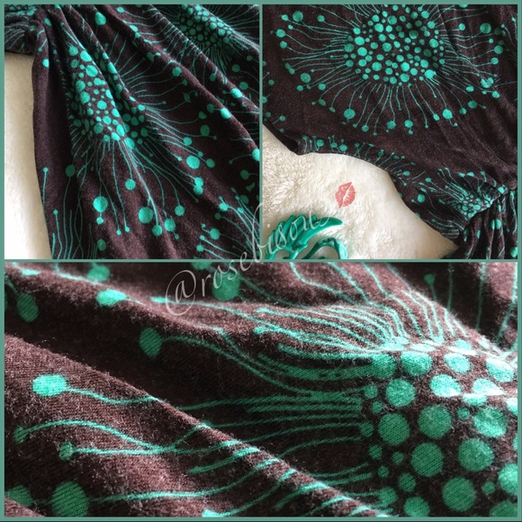 {JULLY KANG} Los Angeles Dolman Deep V-Neck Dress - Picture 6 of 7